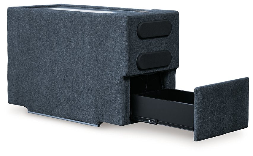 Modmax Balanced Sectional with Audio and Storage Consoles