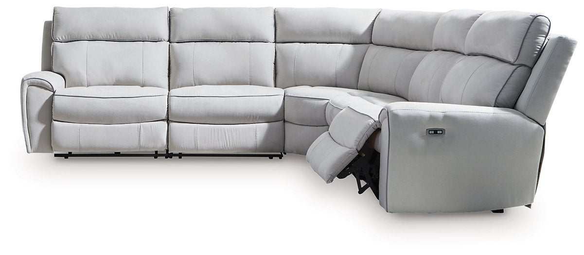 Social Pointe Power Reclining Sectional