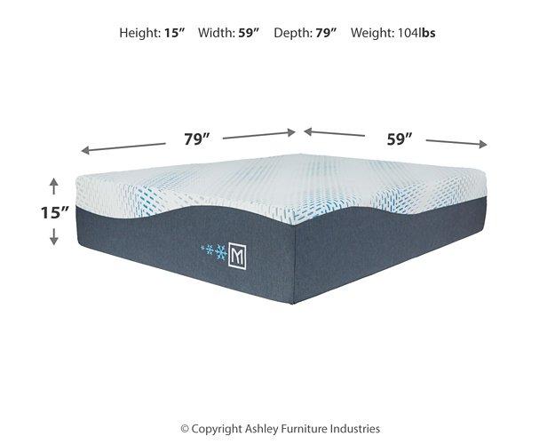 Millennium Luxury Plush Gel Latex Hybrid Mattress and Base Set