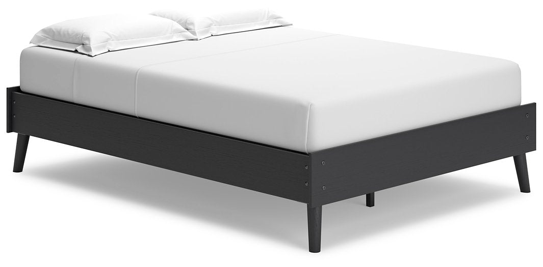 Charlang Full Panel Bed with 2 Extensions