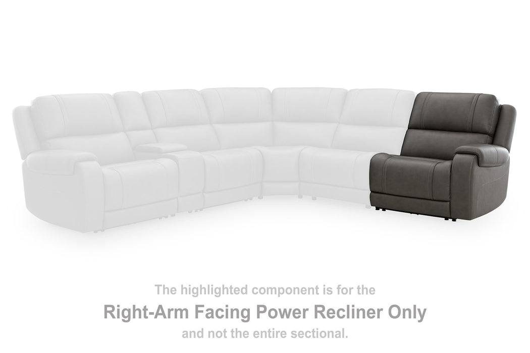 5Z - Pittson Power Reclining Sectional